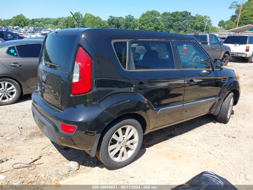 2013 Kia Soul + VIN: KNDJT2A69D7592456 Lot: 39608631