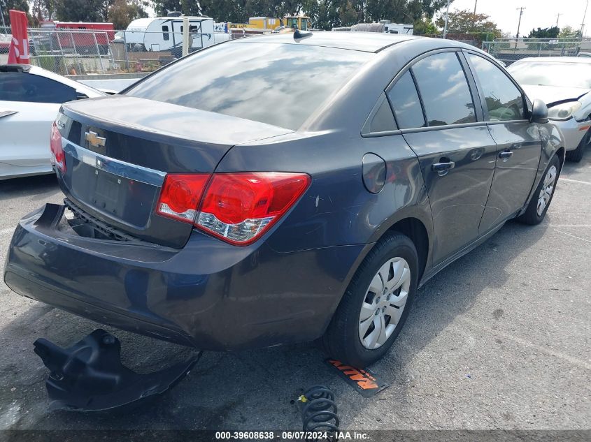 2014 Chevrolet Cruze Ls Auto VIN: 1G1PA5SG2E7439775 Lot: 39608638