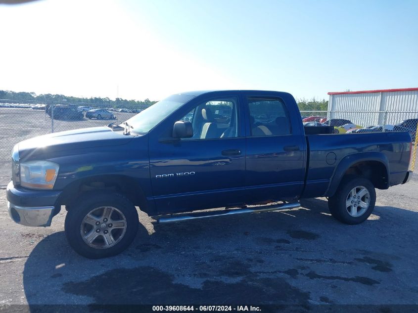 2006 Dodge Ram 1500 Slt/Trx4 Off Road/Sport VIN: 1D7HU18NX6S651068 Lot: 39608644