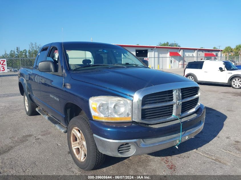 2006 Dodge Ram 1500 Slt/Trx4 Off Road/Sport VIN: 1D7HU18NX6S651068 Lot: 39608644