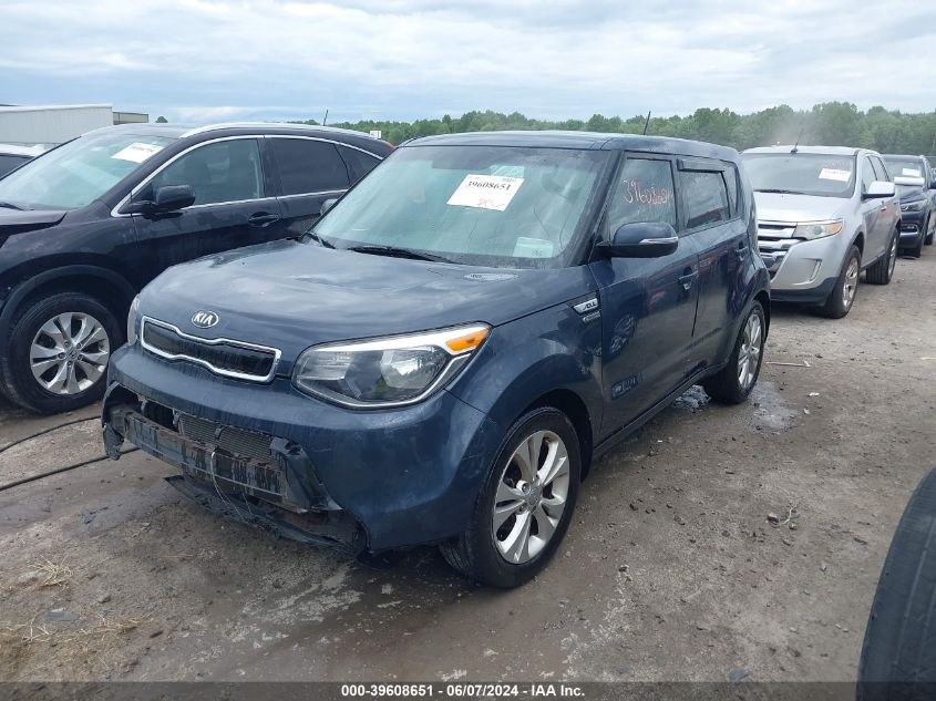 2014 Kia Soul + VIN: KNDJP3A58E7095658 Lot: 39608651