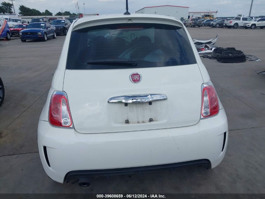 2015 Fiat 500 Turbo VIN: 3C3CFFHH7FT594403 Lot: 39608659