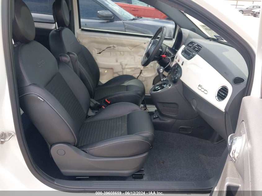 2015 Fiat 500 Turbo VIN: 3C3CFFHH7FT594403 Lot: 39608659