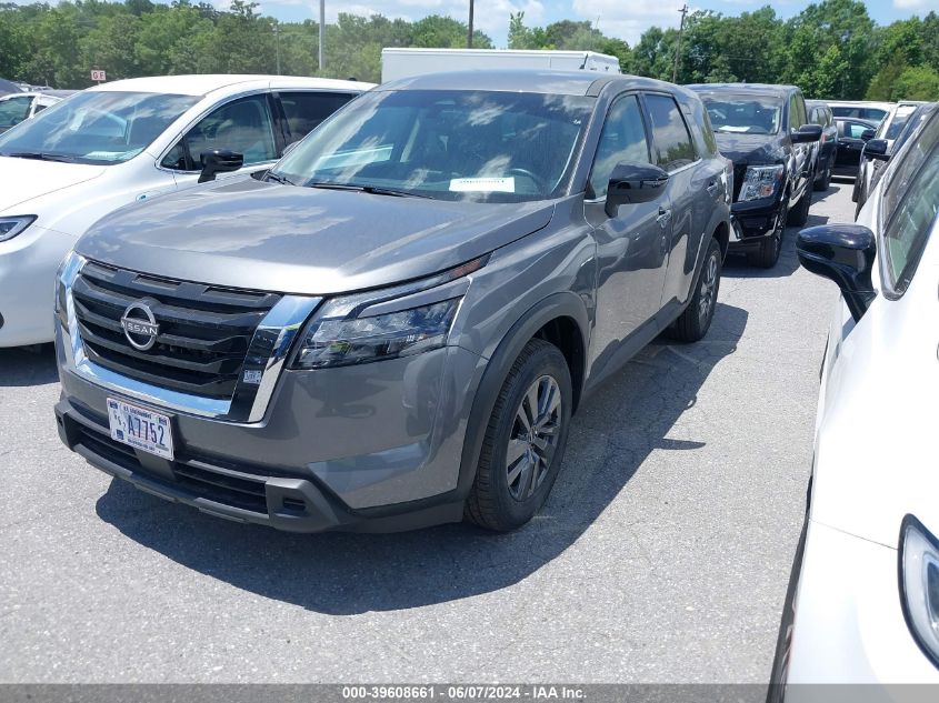 2024 Nissan Pathfinder S 4Wd VIN: 5N1DR3AC5RC249905 Lot: 39608661