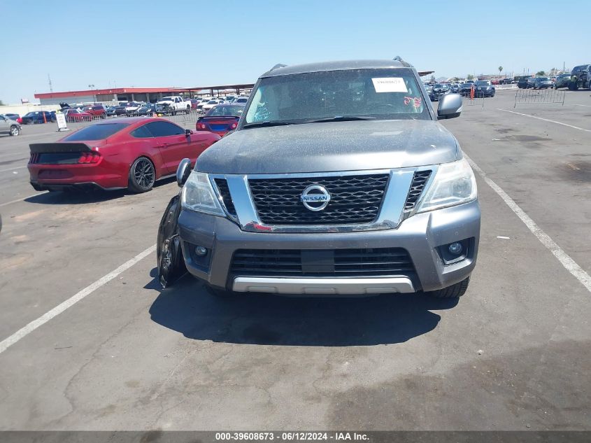 2018 Nissan Armada Sv VIN: JN8AY2ND5J9050964 Lot: 39608673