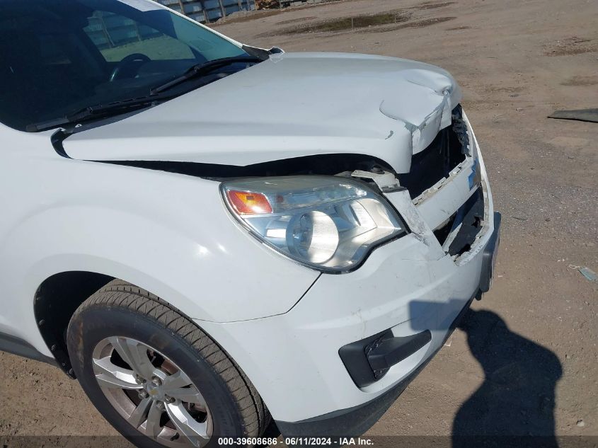 2012 Chevrolet Equinox 1Lt VIN: 2GNFLEEK9C6250672 Lot: 39608686