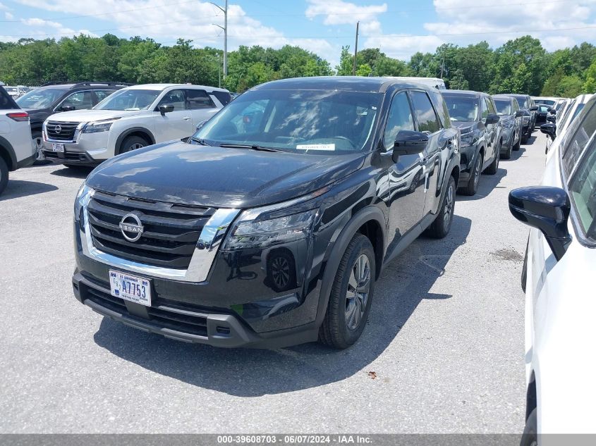 2024 Nissan Pathfinder S VIN: 5N1DR3AC5RC253629 Lot: 39608703