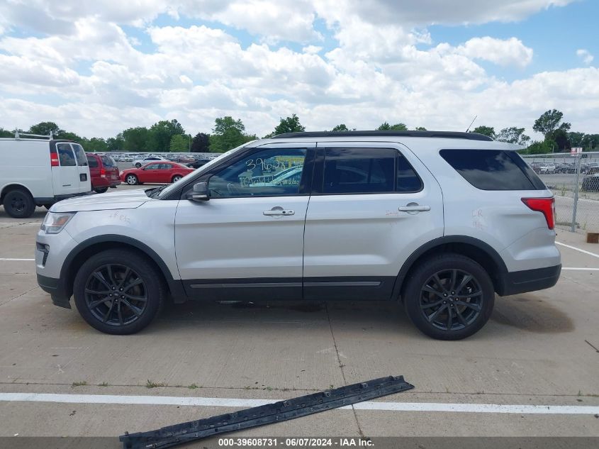 2019 Ford Explorer Xlt VIN: 1FM5K8D89KGA54272 Lot: 39608731