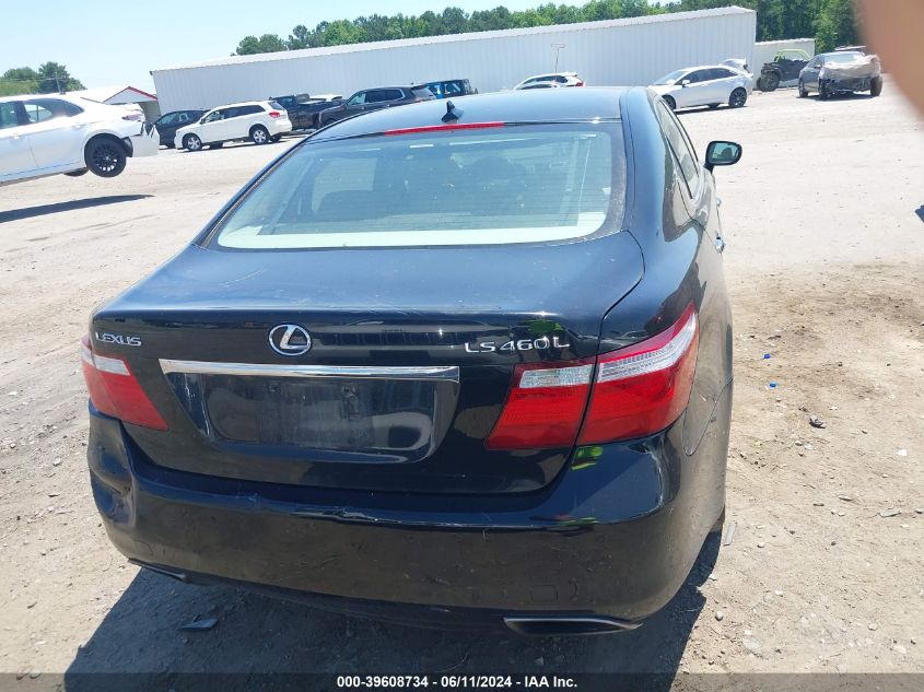 2007 Lexus Ls 460 L VIN: JTHGL46F675002999 Lot: 39608734