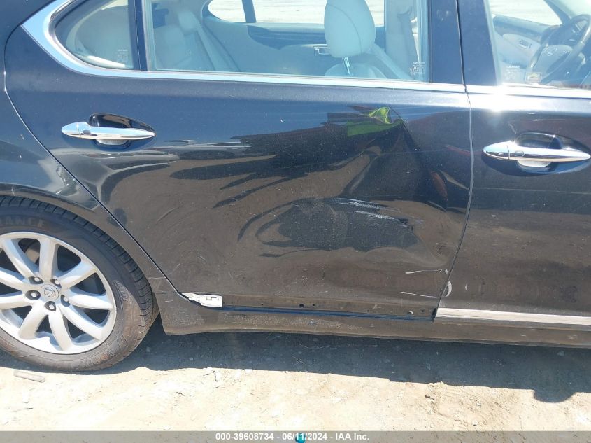 2007 Lexus Ls 460 L VIN: JTHGL46F675002999 Lot: 39608734