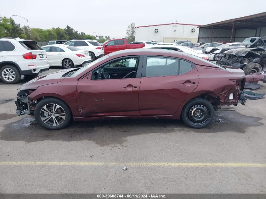 2023 Nissan Sentra Sv Xtronic Cvt VIN: 3N1AB8CV2PY241386 Lot: 39608744