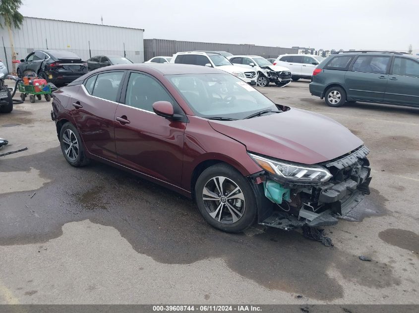 2023 Nissan Sentra Sv Xtronic Cvt VIN: 3N1AB8CV2PY241386 Lot: 39608744