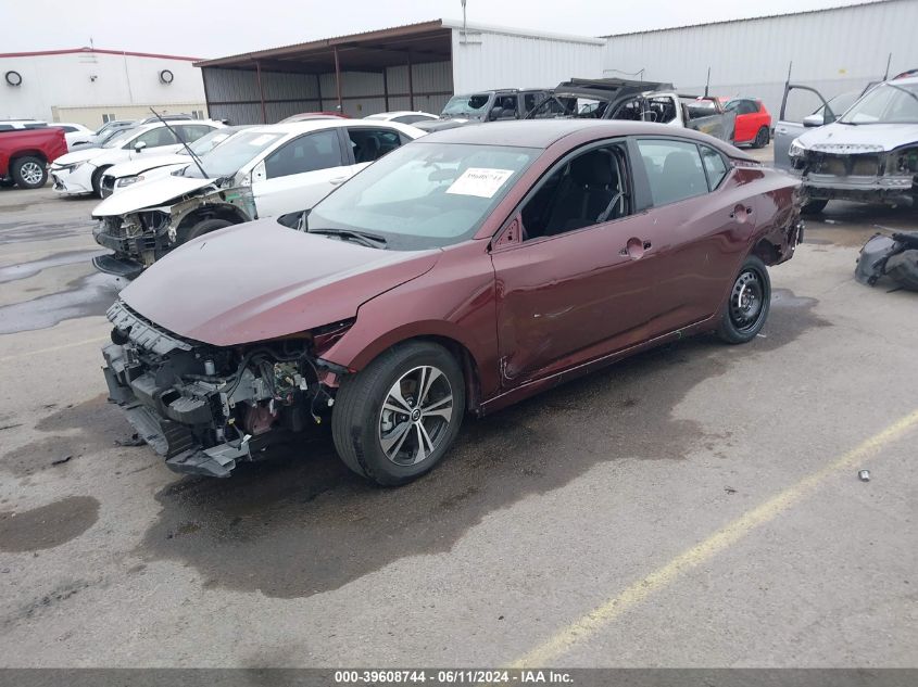 2023 Nissan Sentra Sv Xtronic Cvt VIN: 3N1AB8CV2PY241386 Lot: 39608744