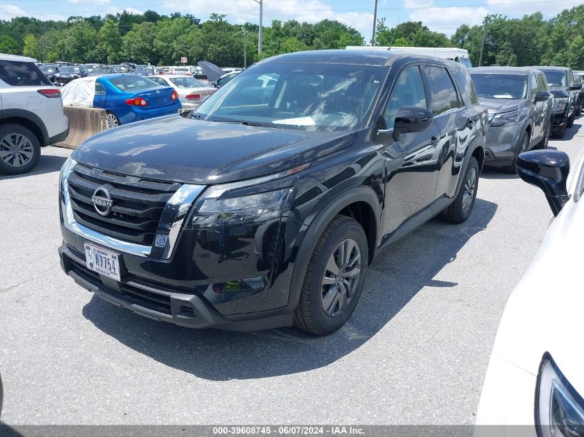 2024 Nissan Pathfinder S 4Wd VIN: 5N1DR3AC1RC253384 Lot: 39608745