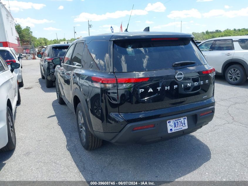 2024 Nissan Pathfinder S 4Wd VIN: 5N1DR3AC1RC253384 Lot: 39608745