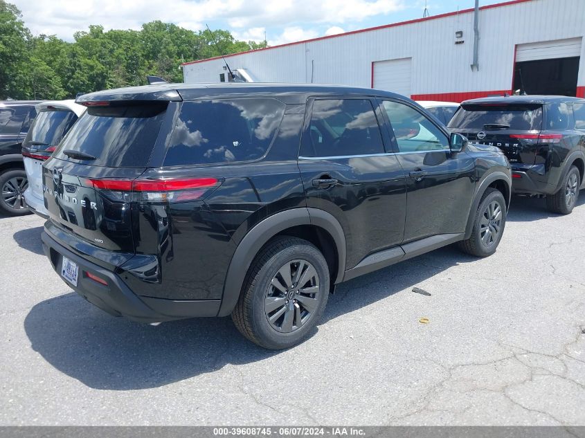 2024 Nissan Pathfinder S 4Wd VIN: 5N1DR3AC1RC253384 Lot: 39608745