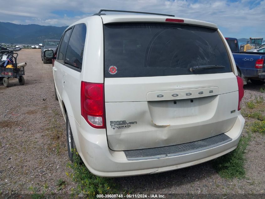 2013 Dodge Grand Caravan Sxt VIN: 2C4RDGCG6DR582565 Lot: 39608748