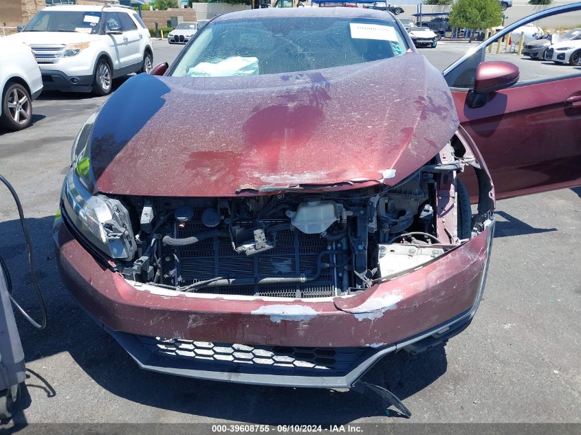 2018 Honda Clarity Plug-In Hybrid VIN: JHMZC5F16JC004628 Lot: 39608755