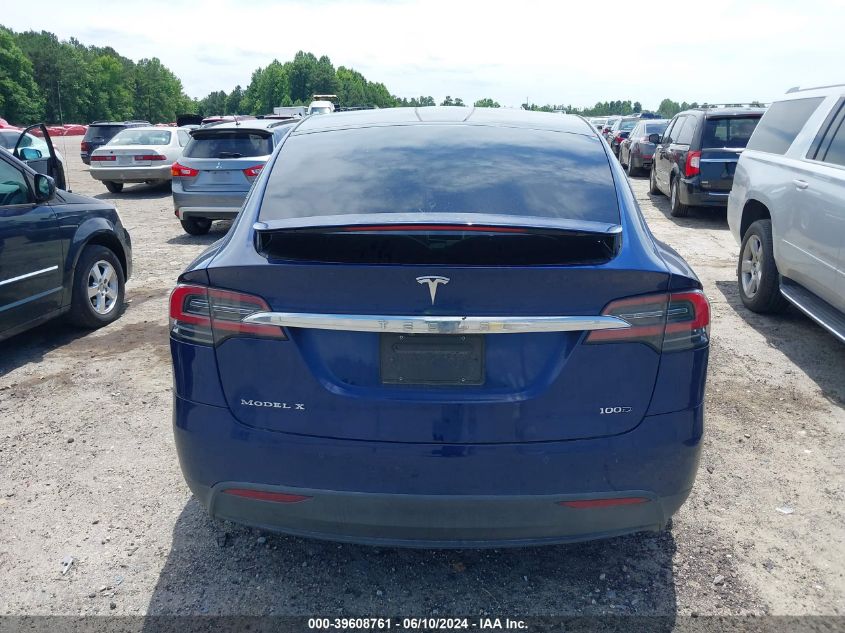 2018 Tesla Model X 100D/75D/P100D VIN: 5YJXCBE21JF139407 Lot: 39608761