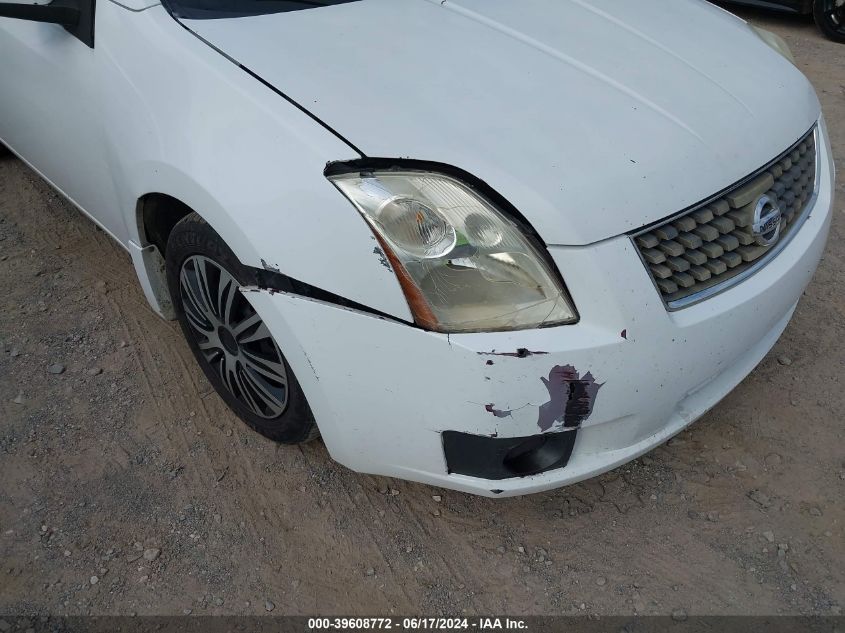 2009 Nissan Sentra 2.0S VIN: 3N1AB61E29L616264 Lot: 39608772