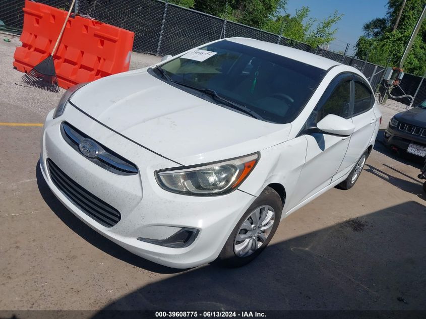 VIN KMHCT4AE8GU144061 2016 Hyundai Accent, SE no.2