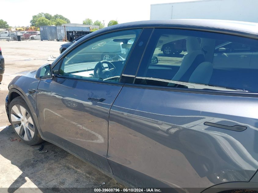 2023 Tesla Model Y Awd/Long Range Dual Motor All-Wheel Drive VIN: 7SAYGDEE9PF894329 Lot: 39608796