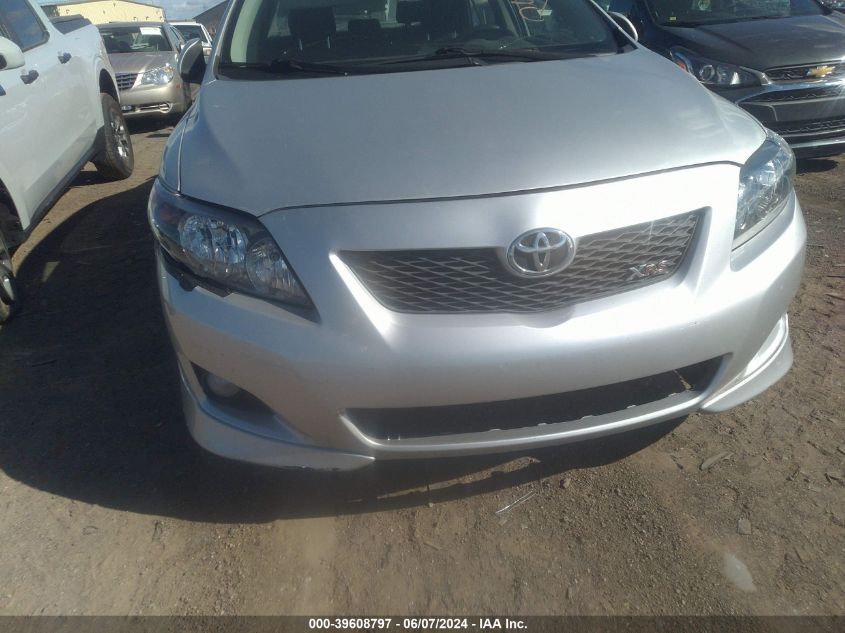 2009 Toyota Corolla Xrs VIN: 2T1BE40E49C026651 Lot: 39608797