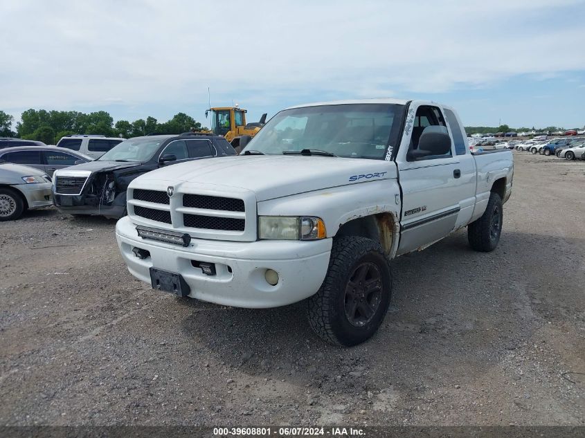 1999 Dodge Ram 1500 St VIN: 3B7HF13Z9XM563606 Lot: 39608801