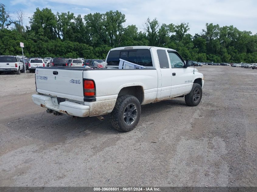 1999 Dodge Ram 1500 St VIN: 3B7HF13Z9XM563606 Lot: 39608801