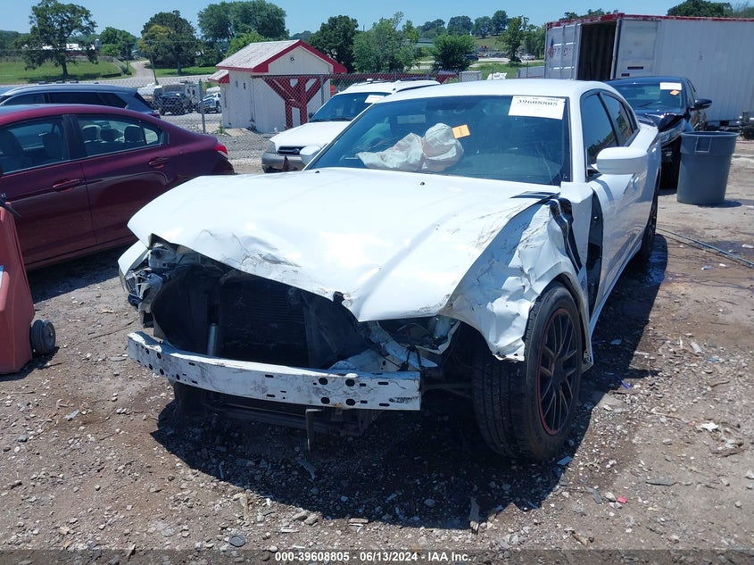 2012 Dodge Charger Se VIN: 2C3CDXBG0CH103380 Lot: 39608805