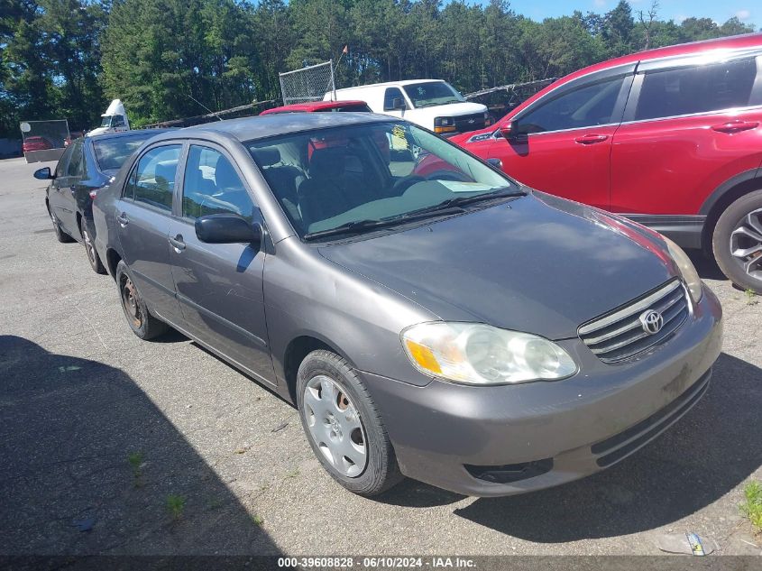 2003 Toyota Corolla Ce VIN: 1NXBR32E53Z177810 Lot: 39608828