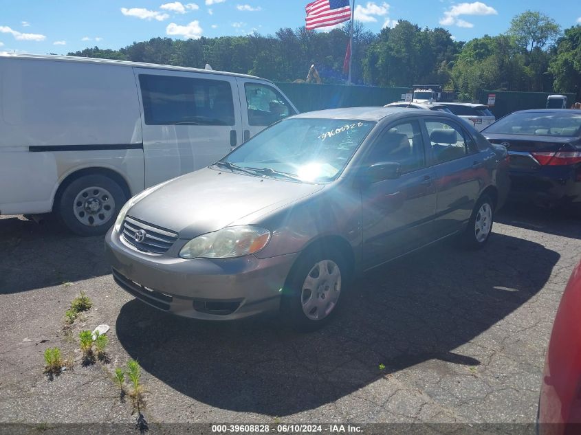 2003 Toyota Corolla Ce VIN: 1NXBR32E53Z177810 Lot: 39608828