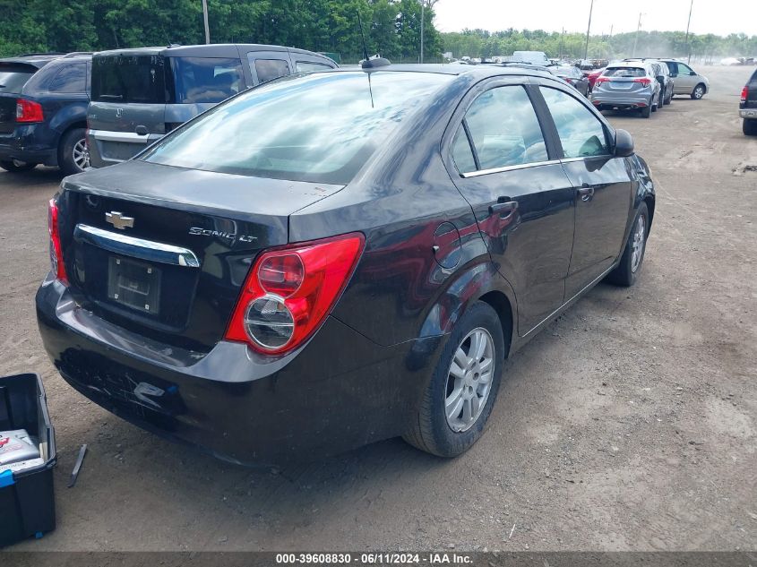 2015 Chevrolet Sonic Lt VIN: 1G1JC5SH4F4116212 Lot: 39608830