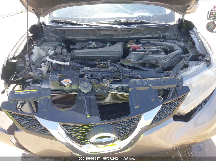 2015 Nissan Rogue S VIN: KNMAT2MV5FP570394 Lot: 39608837