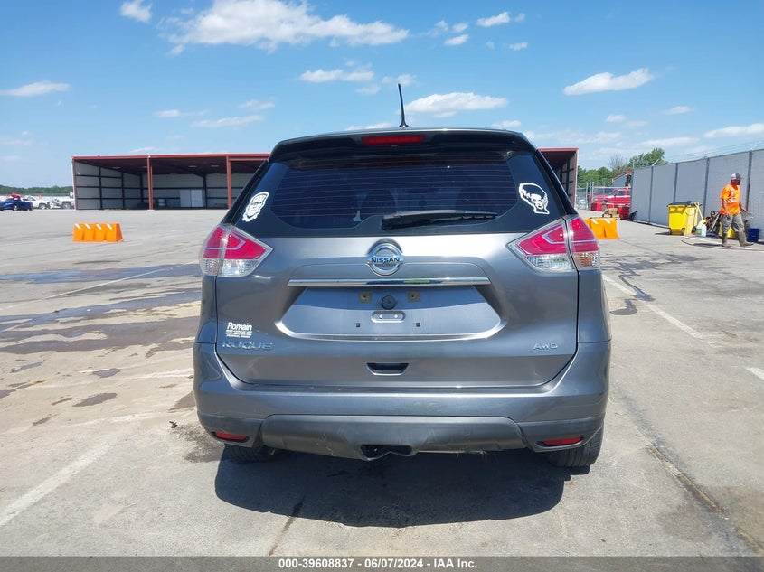 2015 Nissan Rogue S VIN: KNMAT2MV5FP570394 Lot: 39608837