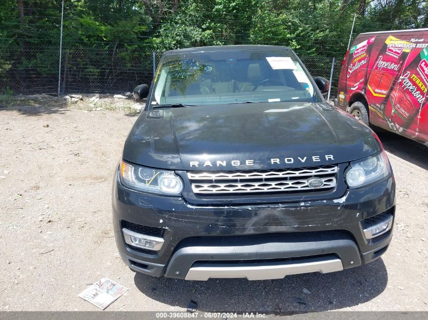 2014 Land Rover Range Rover Sport 3.0L V6 Supercharged Hse VIN: SALWR2WF8EA396499 Lot: 39608847