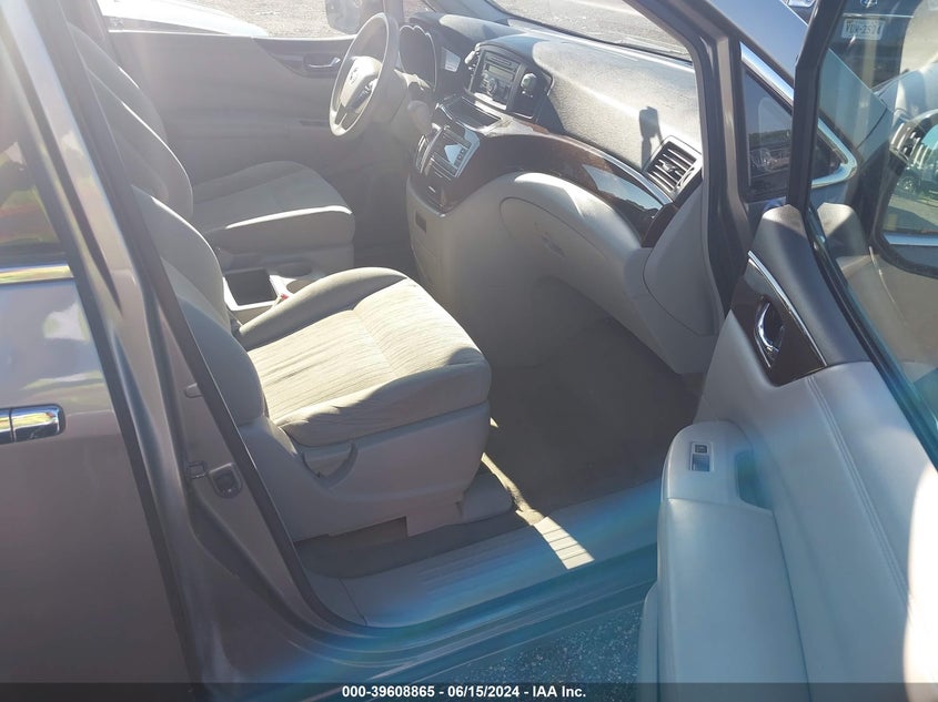 2012 Nissan Quest S VIN: JN8AE2KP6C9031883 Lot: 39608865