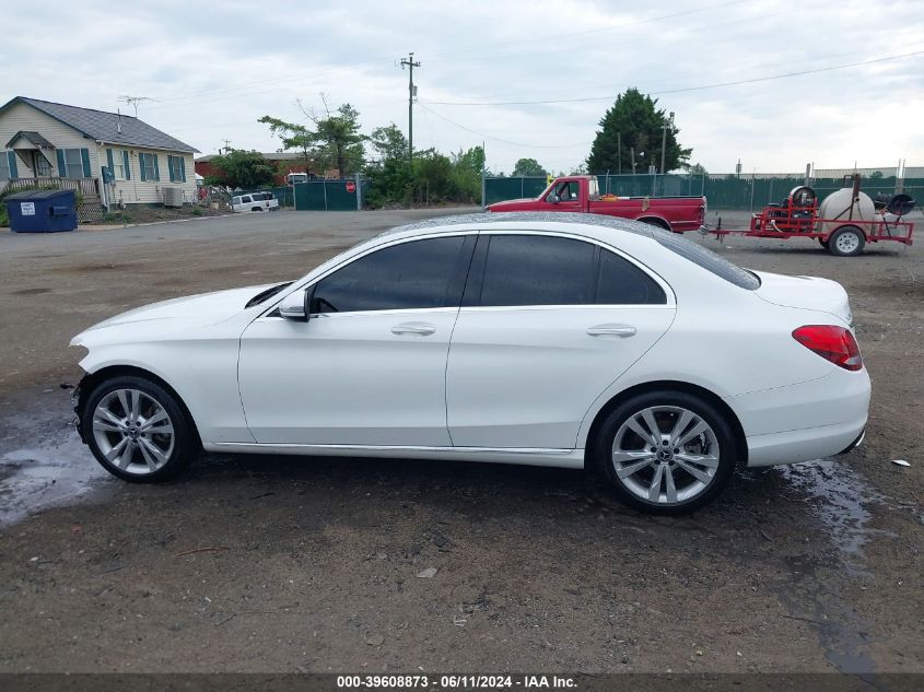 2018 Mercedes-Benz C 300 4Matic VIN: WDDWF4KB5JR414960 Lot: 39608873