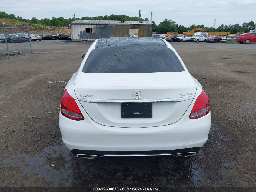 2018 Mercedes-Benz C 300 4Matic VIN: WDDWF4KB5JR414960 Lot: 39608873