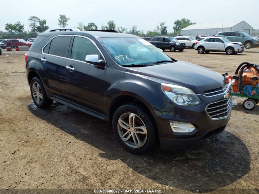 2016 Chevrolet Equinox Ltz VIN: 2GNALDEK3G6220450 Lot: 39608877