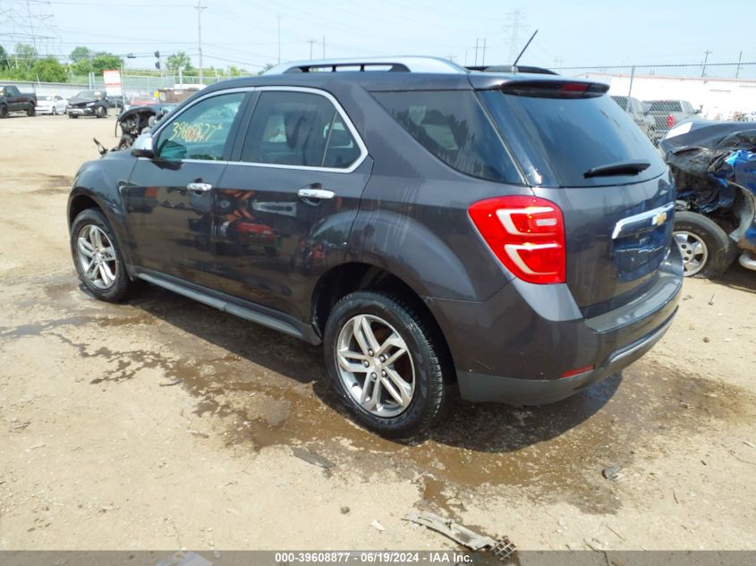 2016 Chevrolet Equinox Ltz VIN: 2GNALDEK3G6220450 Lot: 39608877