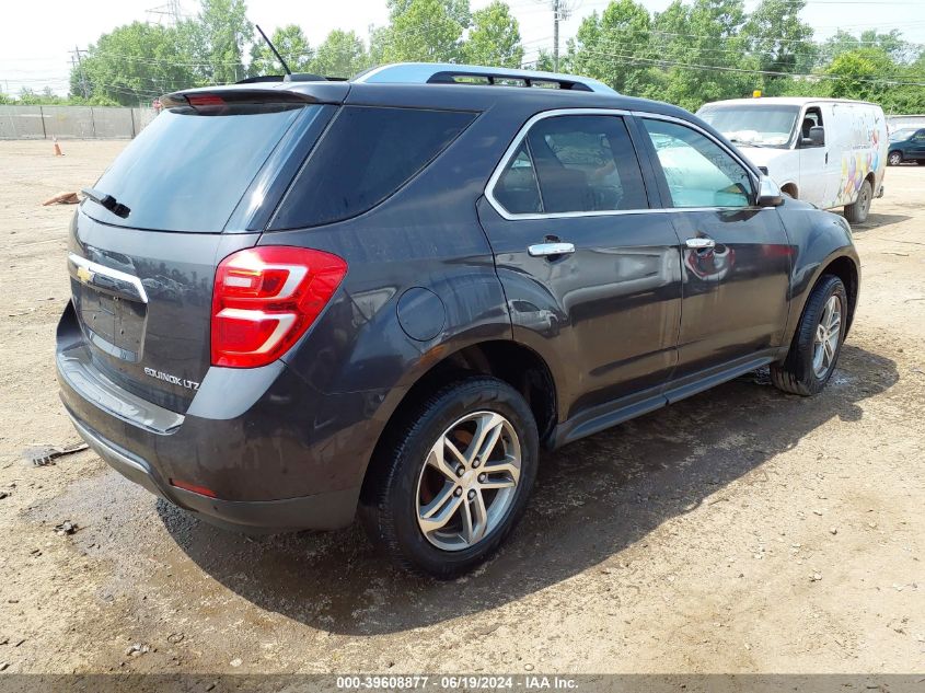 2016 Chevrolet Equinox Ltz VIN: 2GNALDEK3G6220450 Lot: 39608877