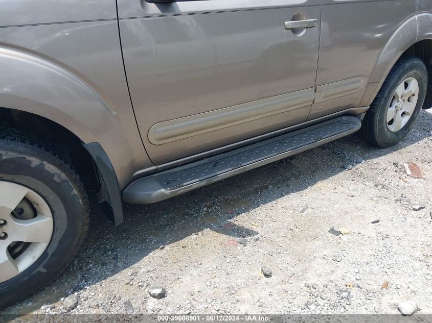 2005 Nissan Pathfinder Xe VIN: 5N1AR18W55C772553 Lot: 39608901