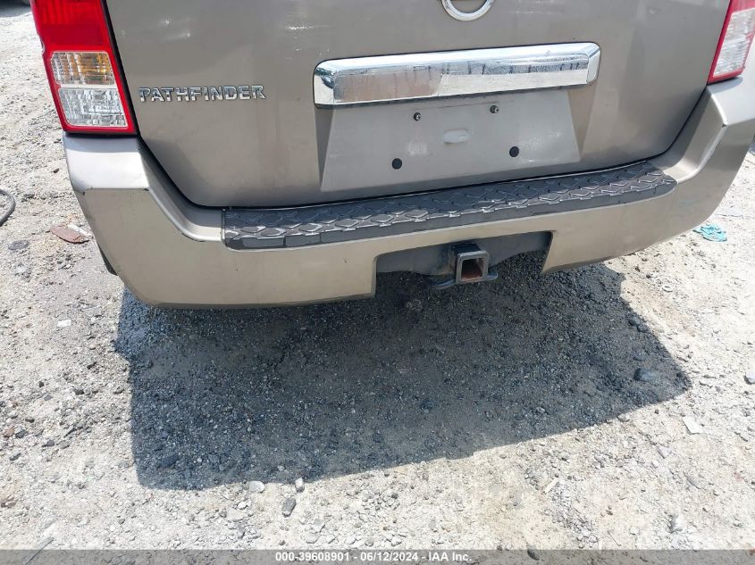 2005 Nissan Pathfinder Xe VIN: 5N1AR18W55C772553 Lot: 39608901