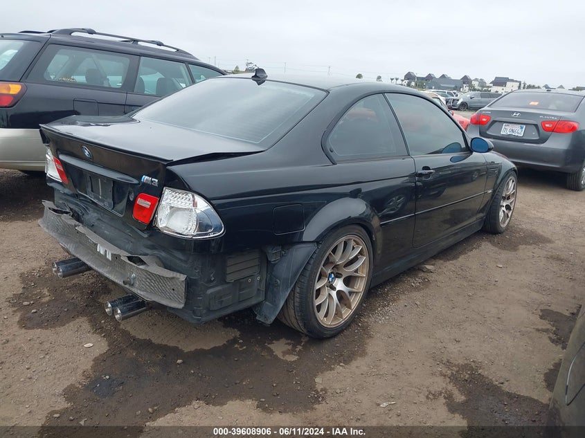 2004 BMW M3 VIN: WBSBL93424PN55430 Lot: 39608906
