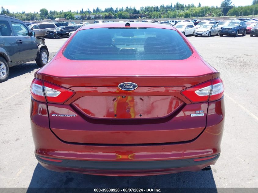 2014 Ford Fusion Se VIN: 3FA6P0HD0ER151379 Lot: 39608928