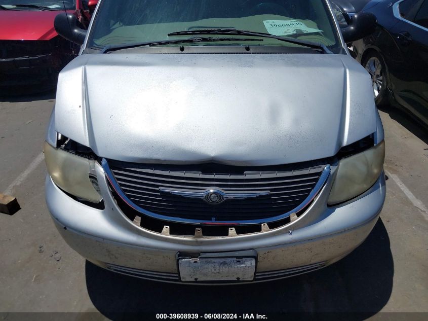 2002 Chrysler Town & Country Lxi VIN: 2C4GP54L72R788294 Lot: 39608939