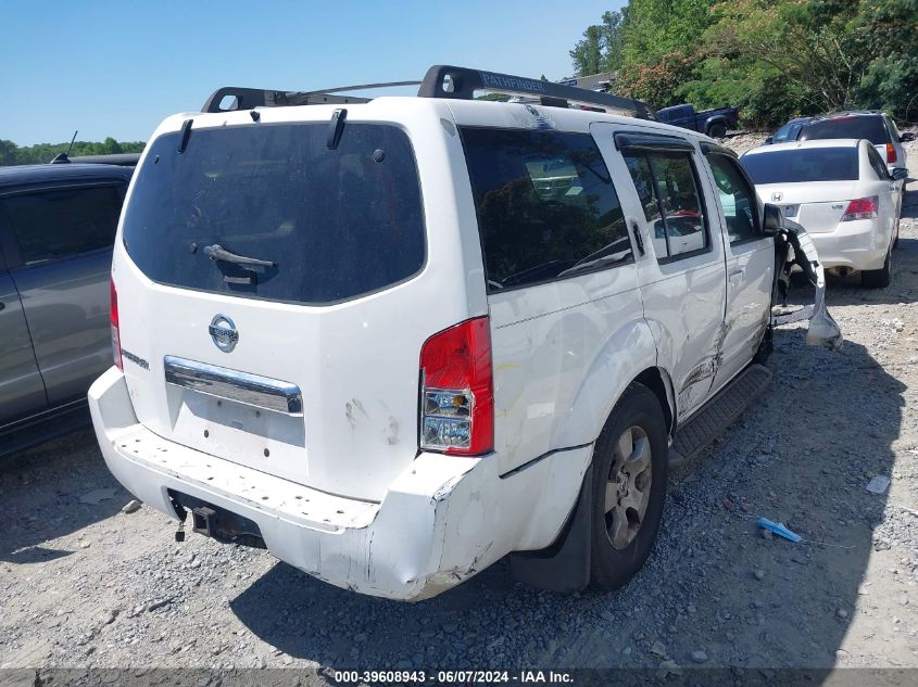 2005 Nissan Pathfinder Xe VIN: 5N1AR18UX5C781067 Lot: 39608943