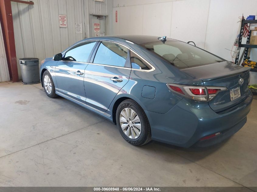 2016 Hyundai Sonata Hybrid Se VIN: KMHE24L15GA036066 Lot: 39608948