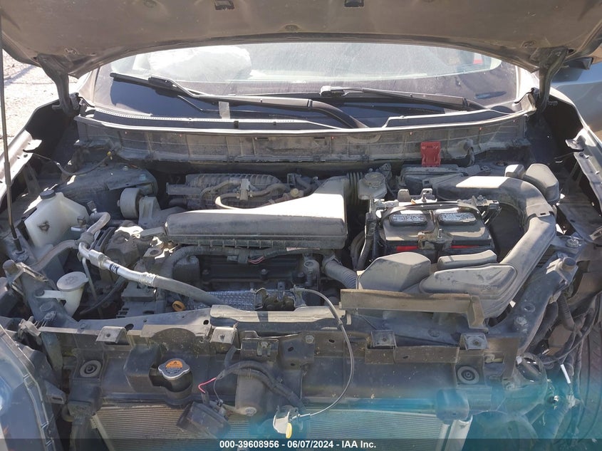 2017 Nissan Rogue Sv VIN: 5N1AT2MV9HC854150 Lot: 39608956